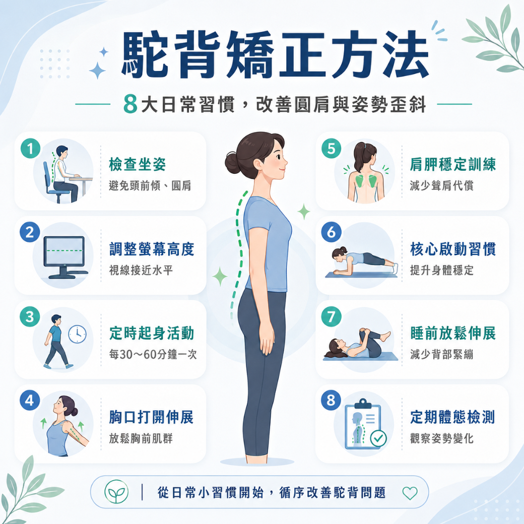 駝背矯正方法 駝背矯正方法